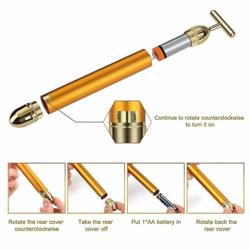 BEAUTY 24K FACE MASSAGER - FACIAL MASSAGER