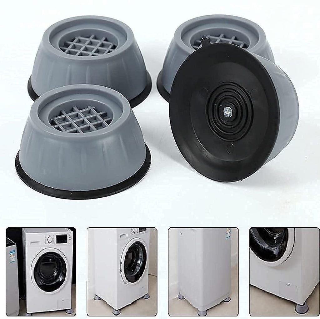 Anti Vibration Pad-Anti-vibration Pads For Washing Machine - 4 Pcs Shock Proof Feet For Washer ? Dryer, Great For Home Kitchen,Bed (4 Units)